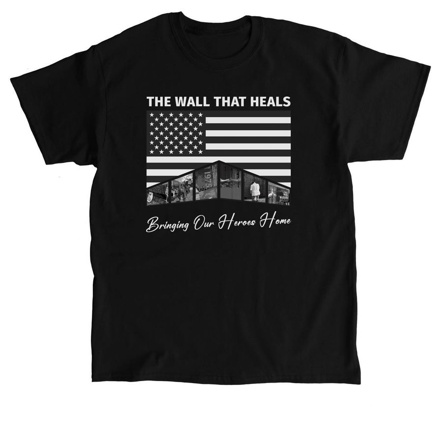 The Wall That Heals 2026 Tour Shirt, a Black Classic Unisex Tee
