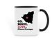Mission Nicaragua (mugs), a Black Two-Tone Ceramic Mug