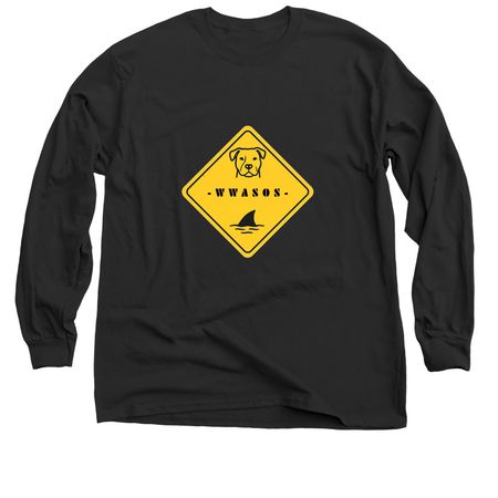 WWASOS These will turn heads!, a Black Classic Long Sleeve Tee