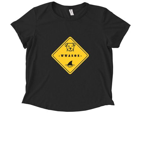 WWASOS These will turn heads!, a Deep Black Allmade Eco Triblend Women?s Scoop Neck Tee