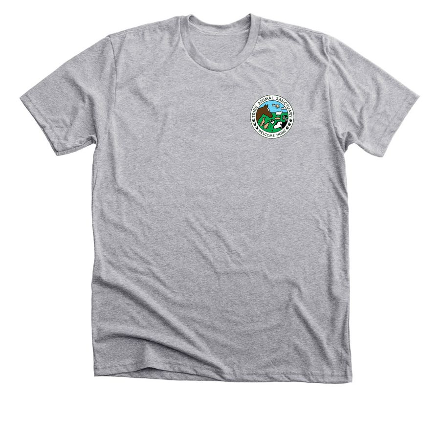 I'LL Be In The Barn, a Athletic Heather Premium Unisex Tee