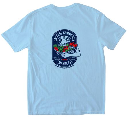 2025 Limited Edition Fundraiser Tee, a Light Blue Softstyle Cotton Tee