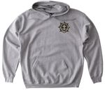 KINGDOM KIDS FUNDRAISER, a Sport Grey Gildan Softstyle Pullover Hoodie (back-view)