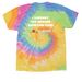 Funding Abortion is #HoosierAF, a Eternity Classic Tie Dye Tee (back-view)