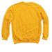 Literally Dead Book Club (black logo)&nbsp;Merch, a Gold Crewneck Sweatshirt (back-view)
