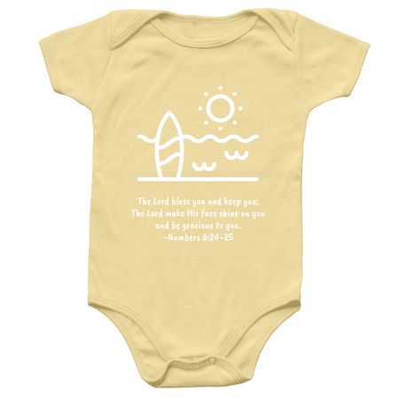 Beach Baby, a Banana Infant Onesie