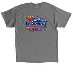 Le Bonheur Caring In The Heart of Memphis, a Charcoal Classic Unisex Tee (back-view)