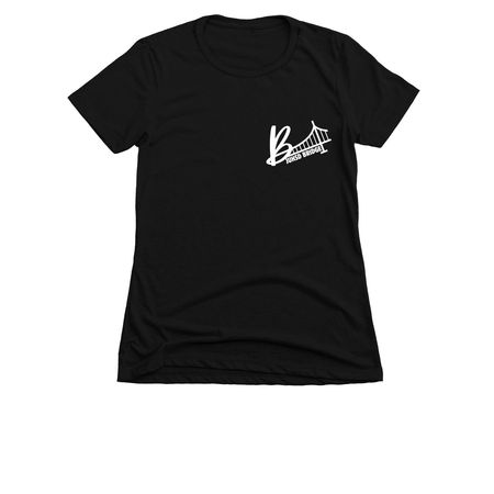 Class of 2025, a Black Women's Slim Fit Tee