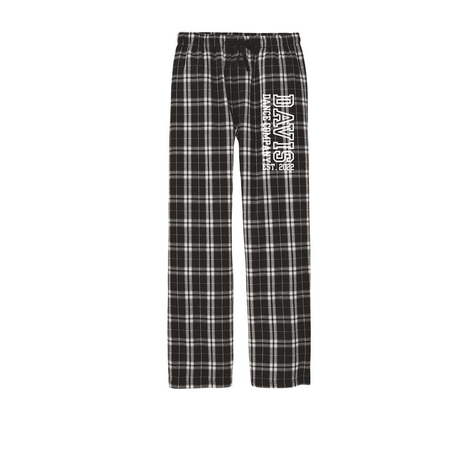 DDC Pajama Pants, a Black Flannel Pajama Pant