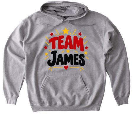 Fight For James Shirt, a Sport Grey Gildan Softstyle Pullover Hoodie
