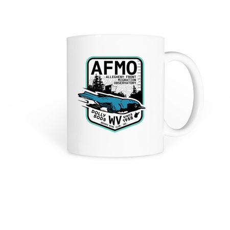 AFMO Mug, a White Coffee Mug