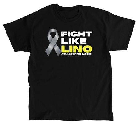 FIGHT LIKE LINO, a Black Classic Unisex Tee