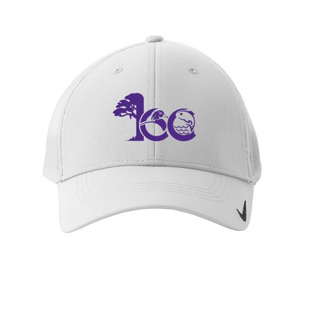 School of Renewable Natural Resources 100Year, a White Printed Nike Dri-FIT Legacy Performance Cap