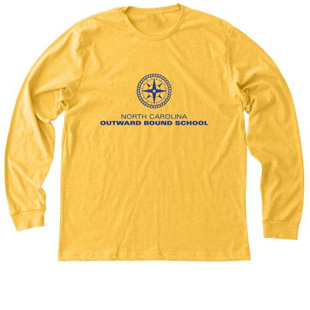 NCOBS Classic Gear, a Heather Yellow Gold Premium Long Sleeve Tee