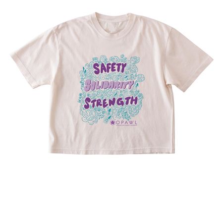 OPAWL's&nbsp; 3S's, a Ivory Comfort Colors Boxy Tee