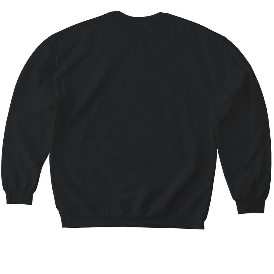 Greensleeves Silver Colorway, a Black Softstyle Crewneck Sweatshirt (back-view)