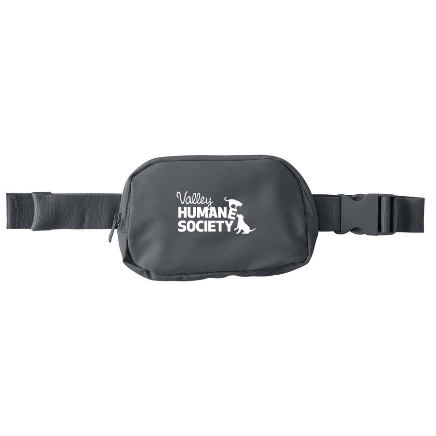 Valley Humane Hip Packs, a Storm Grey Matte Hip Pack