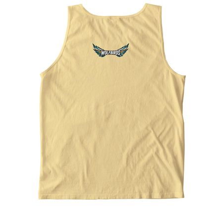 Wolfbirds - Tank, a Butter Comfort Colors Tank Top (back-view)