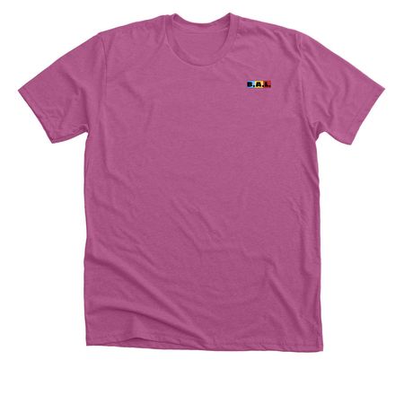 Balkoia Arts Limited -Tees & Sweatshirts, a Heather Magenta Premium Unisex Tee
