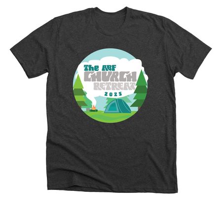 ABF Retreat '25, a Dark Grey Heather Premium Unisex Tee