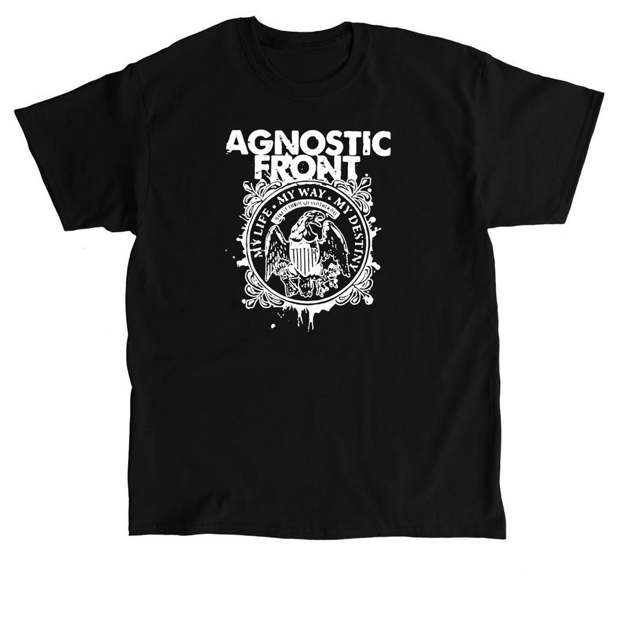 Punk Rock Agnostic Front Shirt, a Black Classic Unisex Tee