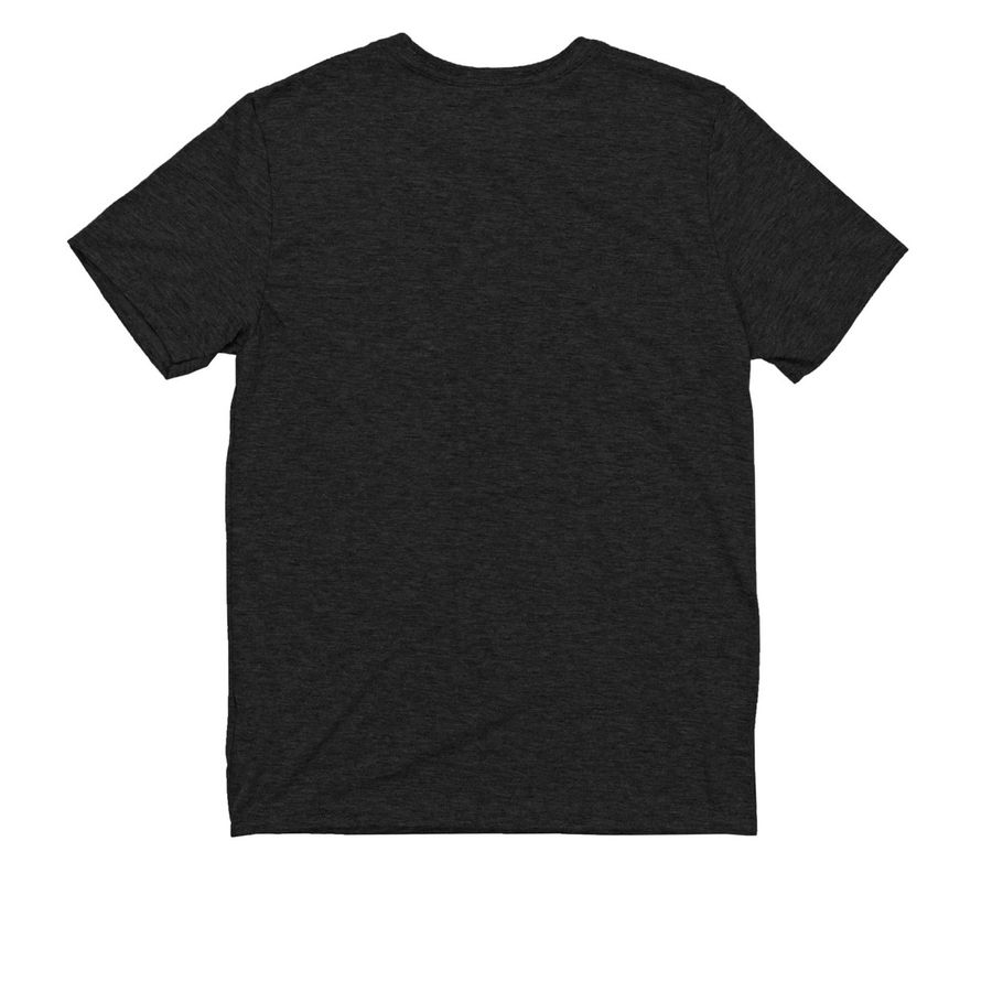 GDG- #2, a Space Black Allmade Youth Eco Triblend Tee (back-view)