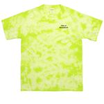 Legends, a Lemon Lime Youth Crystal Tie Dye Tee (back-view)