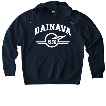 Adult and Youth Dainava 70th Collection, a French Navy Stanley/Stella Unisex Cruiser 2.0 Pullover Hoodie