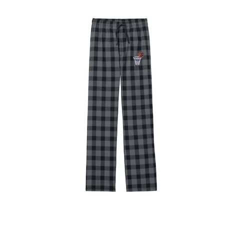 Hoop Pants, a Grey/ Black Buffalo Check Flannel Pajama Pant