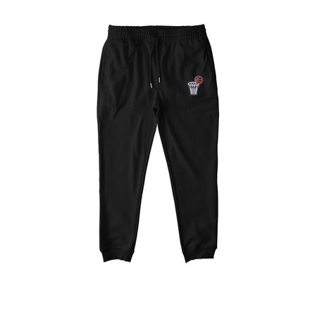 Hoop Pants, a Black Stanley/Stella Unisex Flyer Jogger