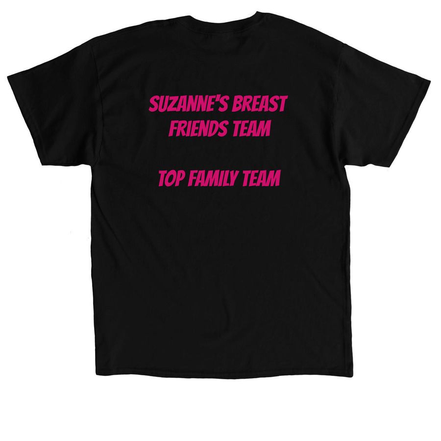 Susan G Komen More than Pink Walk 2026, a Black Classic Unisex Tee (back-view)