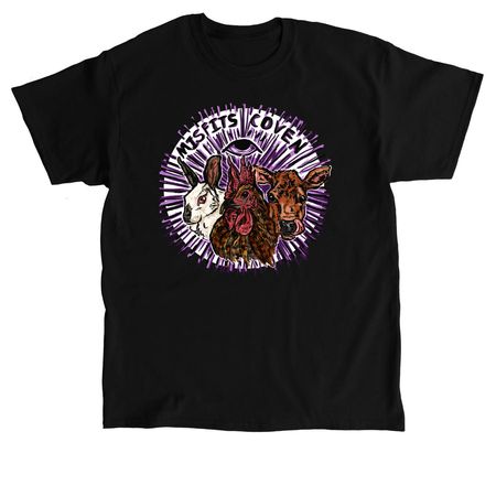 Misfits Coven Animal Sanctuary Logo, a Black Classic Unisex Tee