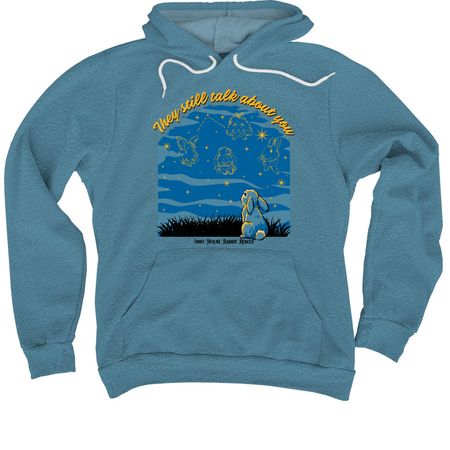 They Still Talk About You, a Heather Deep Teal Premium Pullover Hoodie