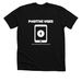 POSITIVE VIBES, a Solid Black Blend Premium Unisex Tee