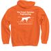 German Engineering Shirts, a Orange Pullover Hoodie (back-view)