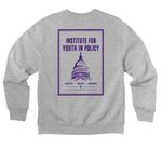 YIP Essentials Collection, a Athletic Heather Premium Heavyweight Crewneck Sweatshirt (back-view)