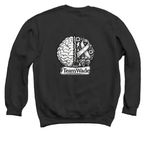 Team Wade Burger, a Black Crewneck Sweatshirt (back-view)