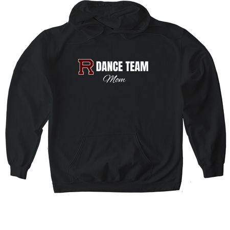 URDT Mom Shirt, a Black Gildan Softstyle Pullover Hoodie
