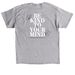 Be Kind to Your Mind, a Sport Grey Classic Unisex Tee (back-view)