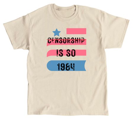 Banned Books Week 2025, a Sand Classic Unisex Tee