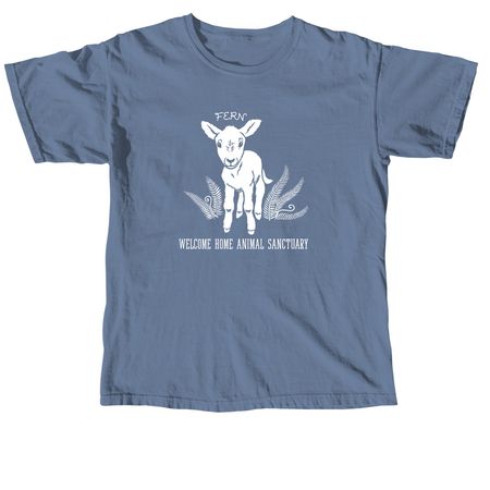 Fern's Fan Club, a Blue Jean Comfort Colors Unisex Tee