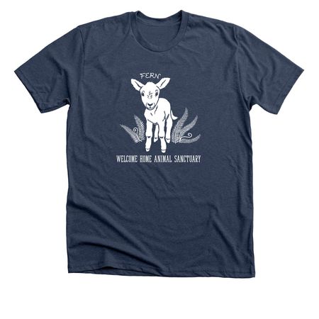 Fern's Fan Club, a Heather Navy Premium Unisex Tee