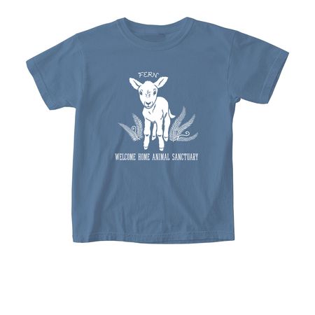 Fern's Fan Club, a Blue Jean Comfort Colors Youth Tee