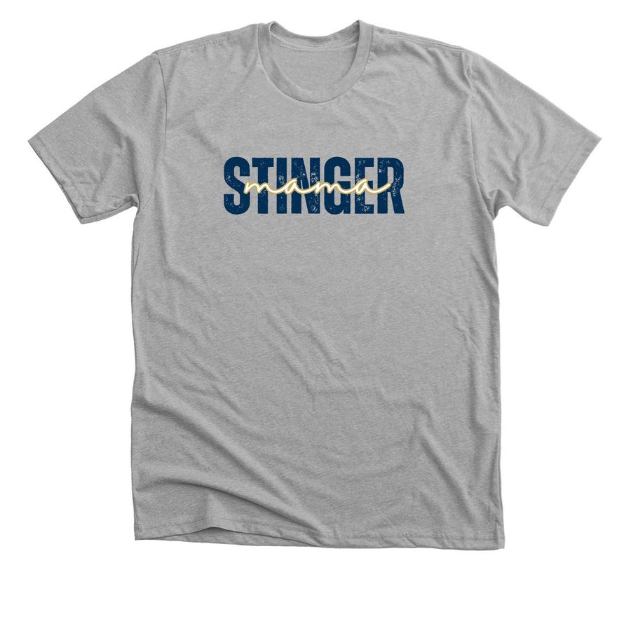 Stinger Mama, a Athletic Heather Premium Unisex Tee