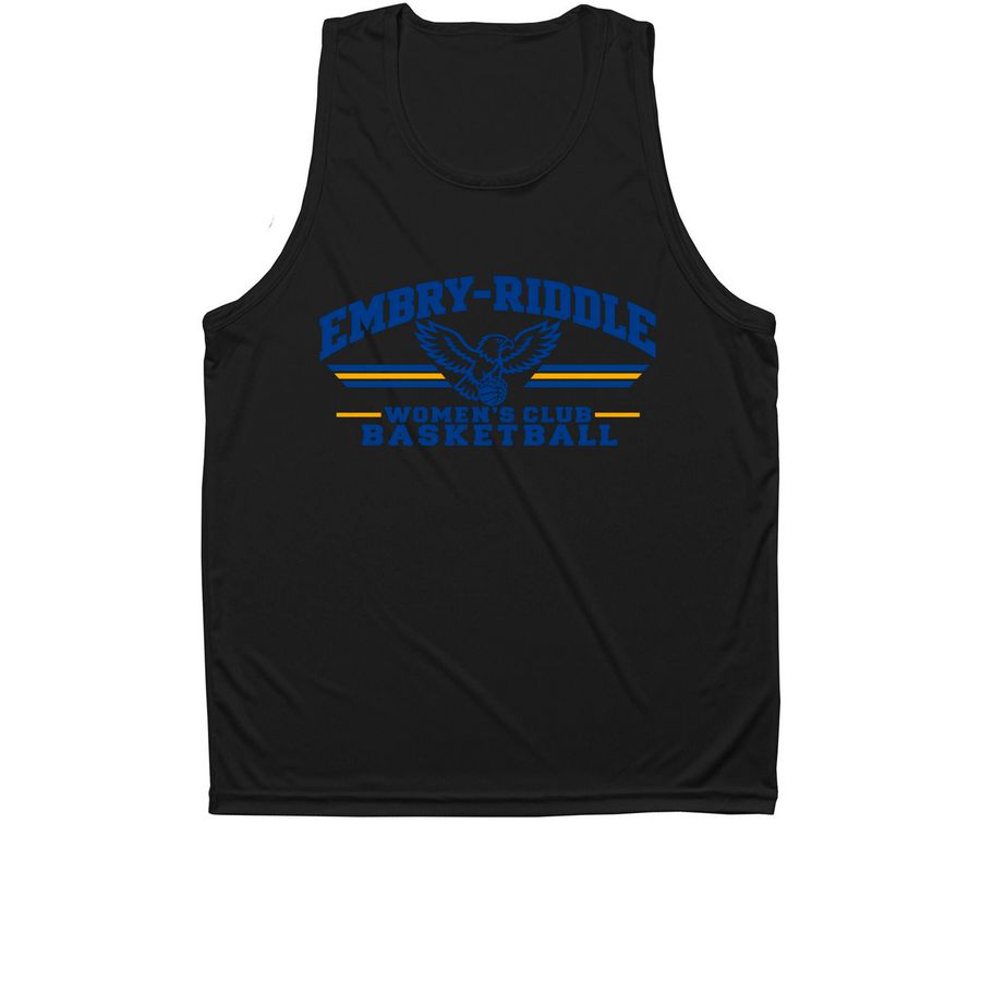 Activewear, a Black Unisex Performance Tank