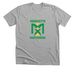 Adult, Green & Yellow Logo, a Athletic Heather Premium Unisex Tee