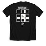 2026 Summer Intensive Shirts (White Logo), a Solid Black Blend Premium Unisex Tee (back-view)