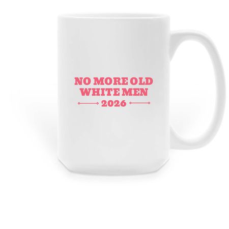 *sips male tears*, a White Large Coffee Mug