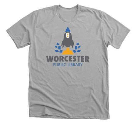 Blast off with WPL, a Athletic Heather Premium Unisex Tee