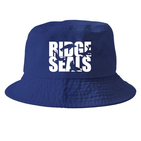 Team Hats, a Royal Blue Printed Bucket Hat